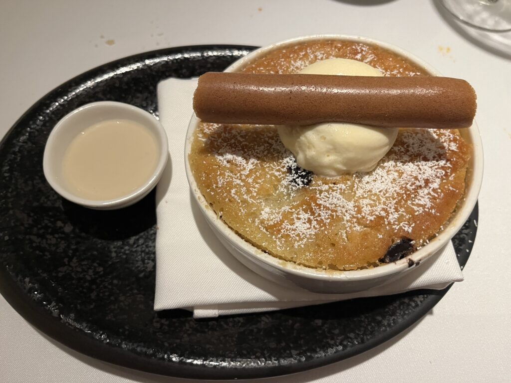 Bread Pudding from Rudi's Seagrill on Carnival Celebration