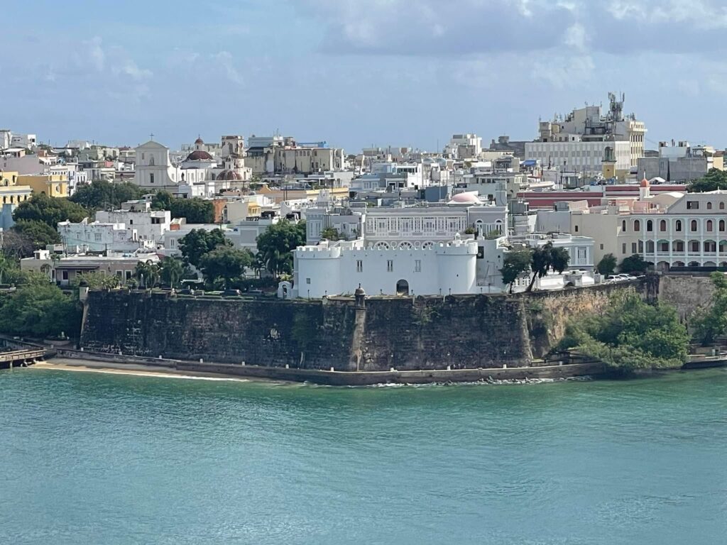 Arriving in San Juan