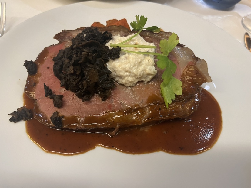 Prime Rib from the Main Dining room on Eurodam