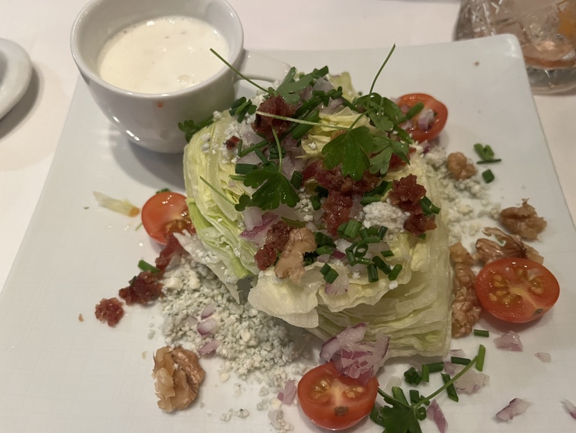 Wedge Salad from Pinnacle Grill on Eurodam