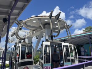 The Skyride to Paradise Point in St. Thomas