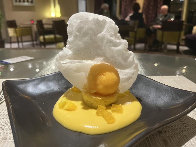 Mango Posset from Tamarind on Eurodam