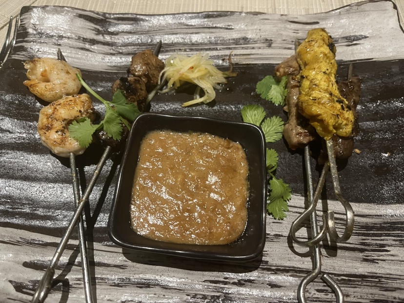 Satay Sampler from Tamarind on Eurodam