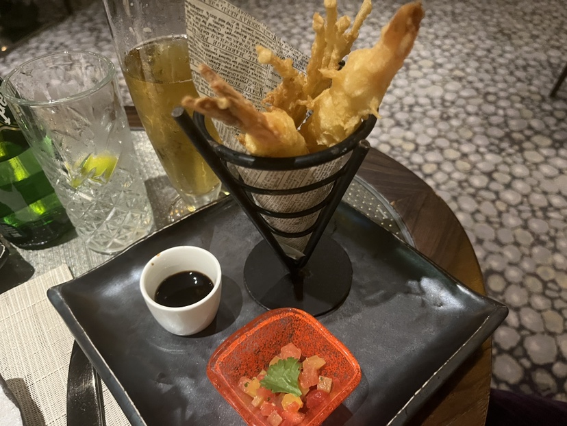 Shrimp Tempura from Tamarind on Eurodam