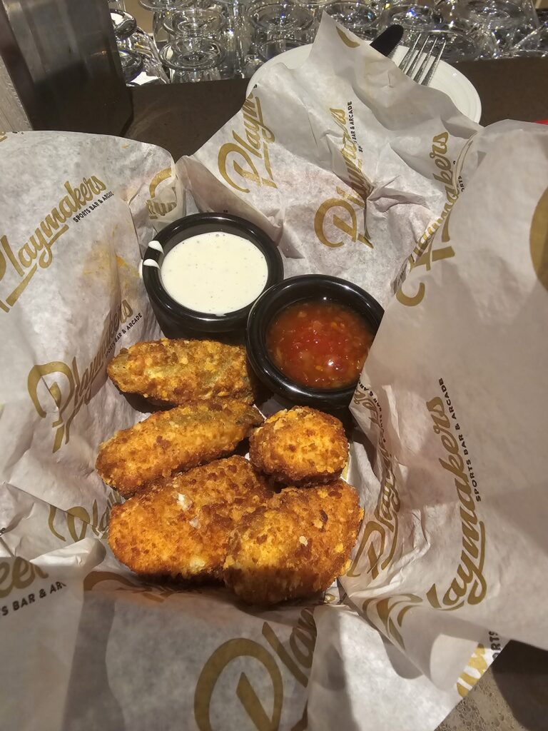 Jalapeno Poppers froom Playmakers on Independence of the Seas