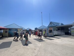 A look around the port area in Grand Cayman