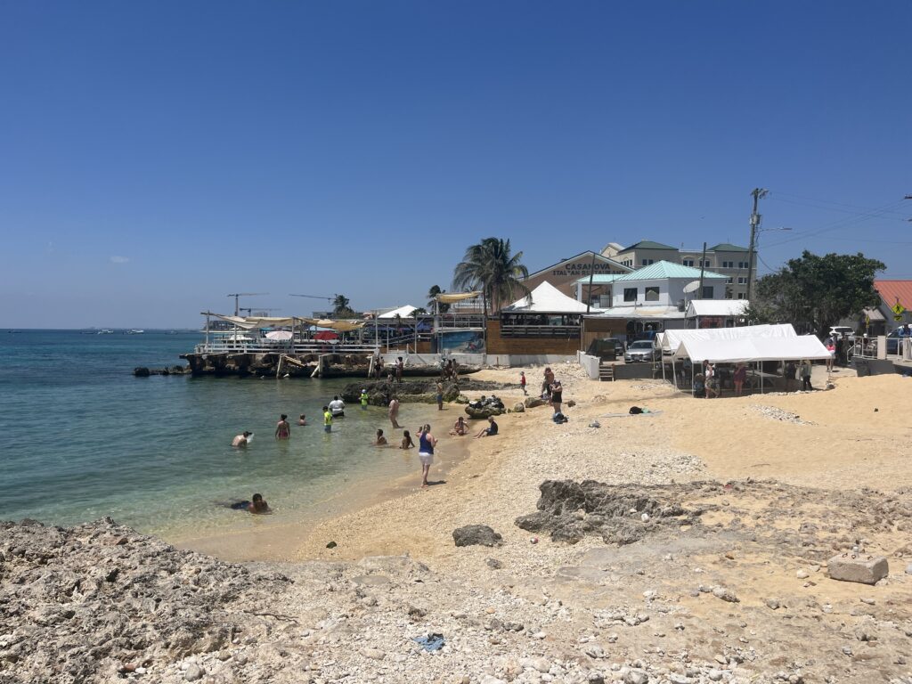 A look around the port area in Grand Cayman