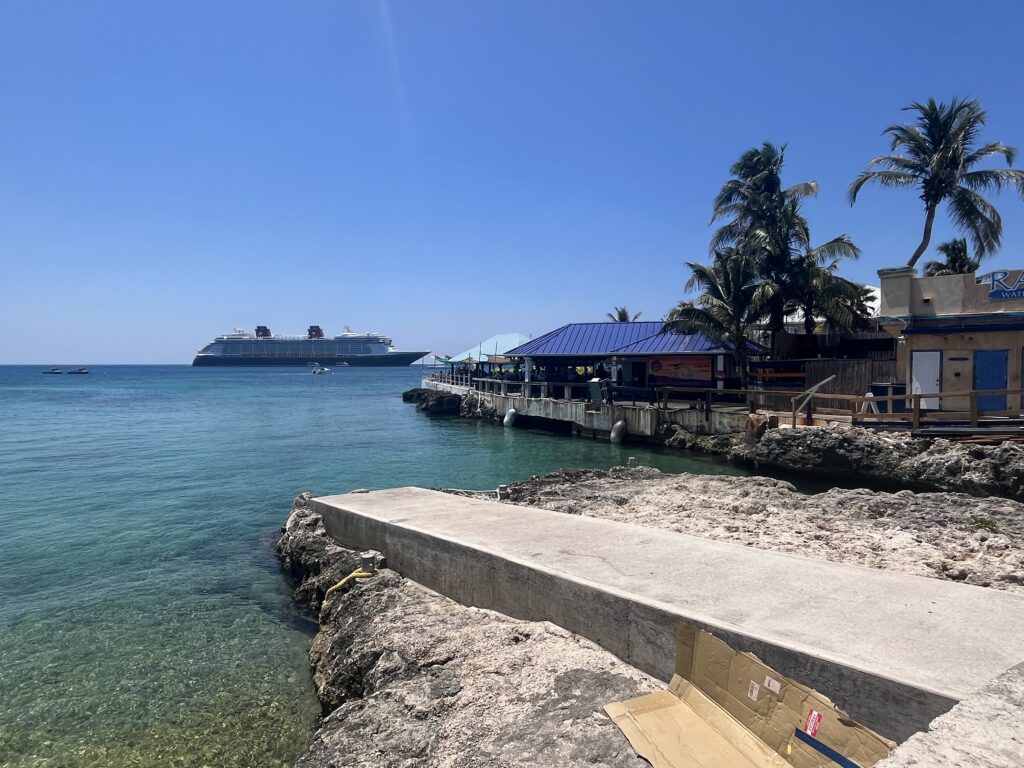 A look around the port area in Grand Cayman