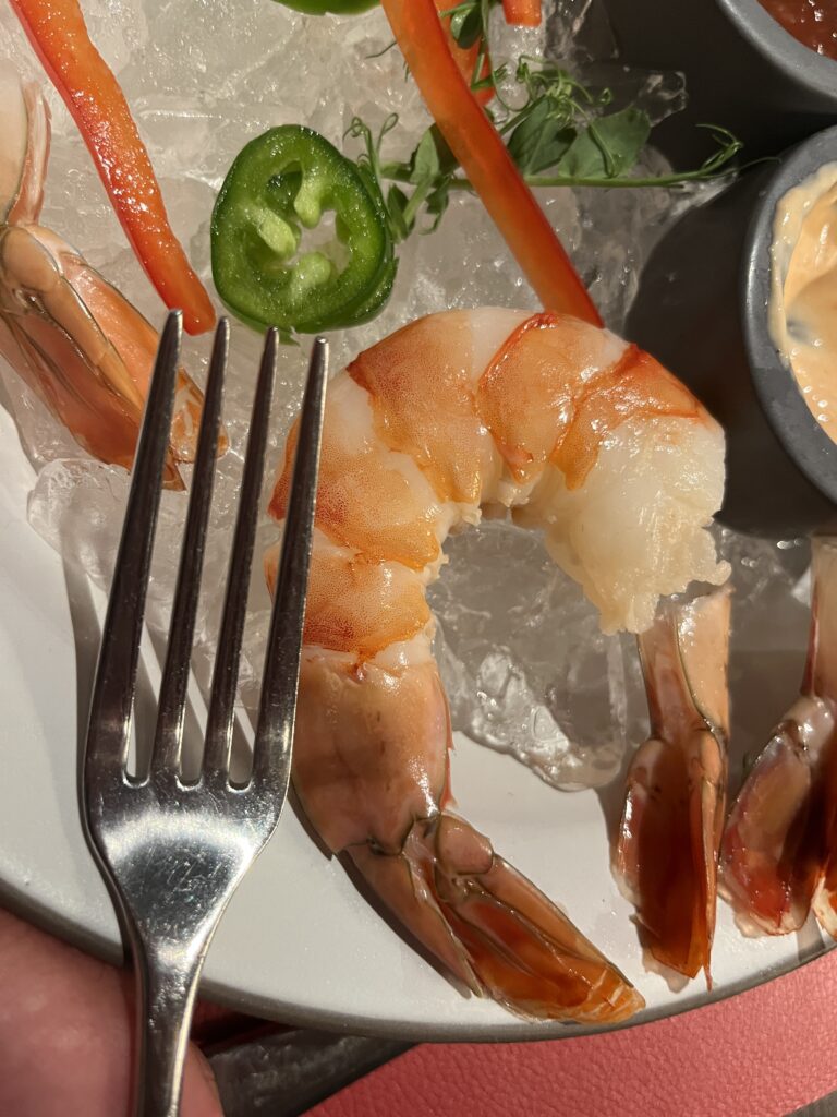 Shrimp Cocktail from Butcher's Cut on MSC Seascape