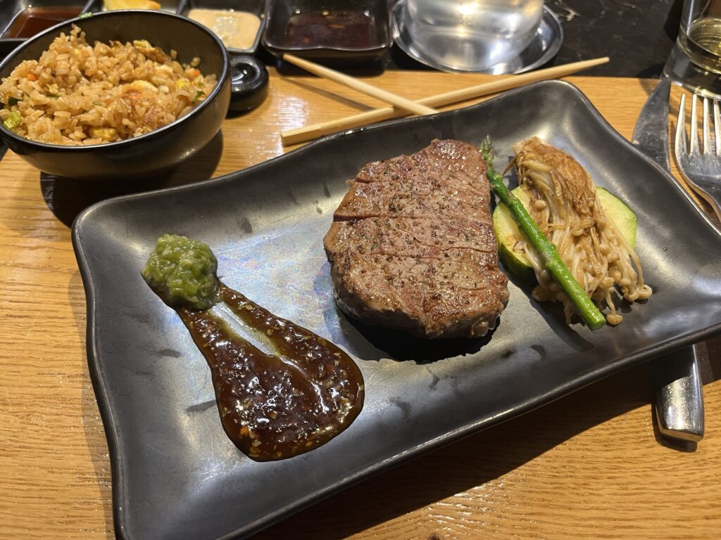 Filet from Kaito Teppanyaki on MSC Seaside