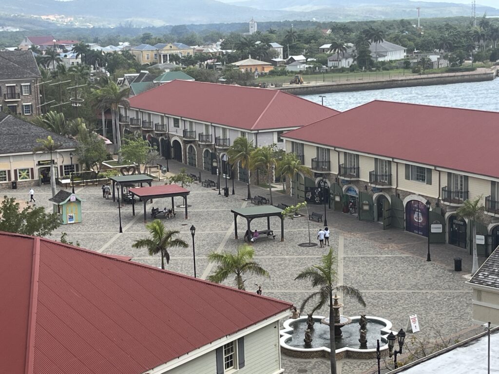 A slow day in Falmouth, Jamaica