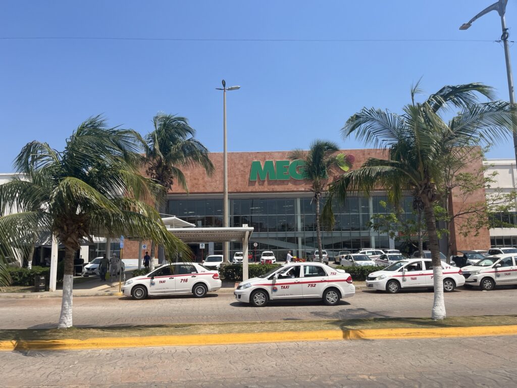 Mega Supermarket in Cozumel, Mexico