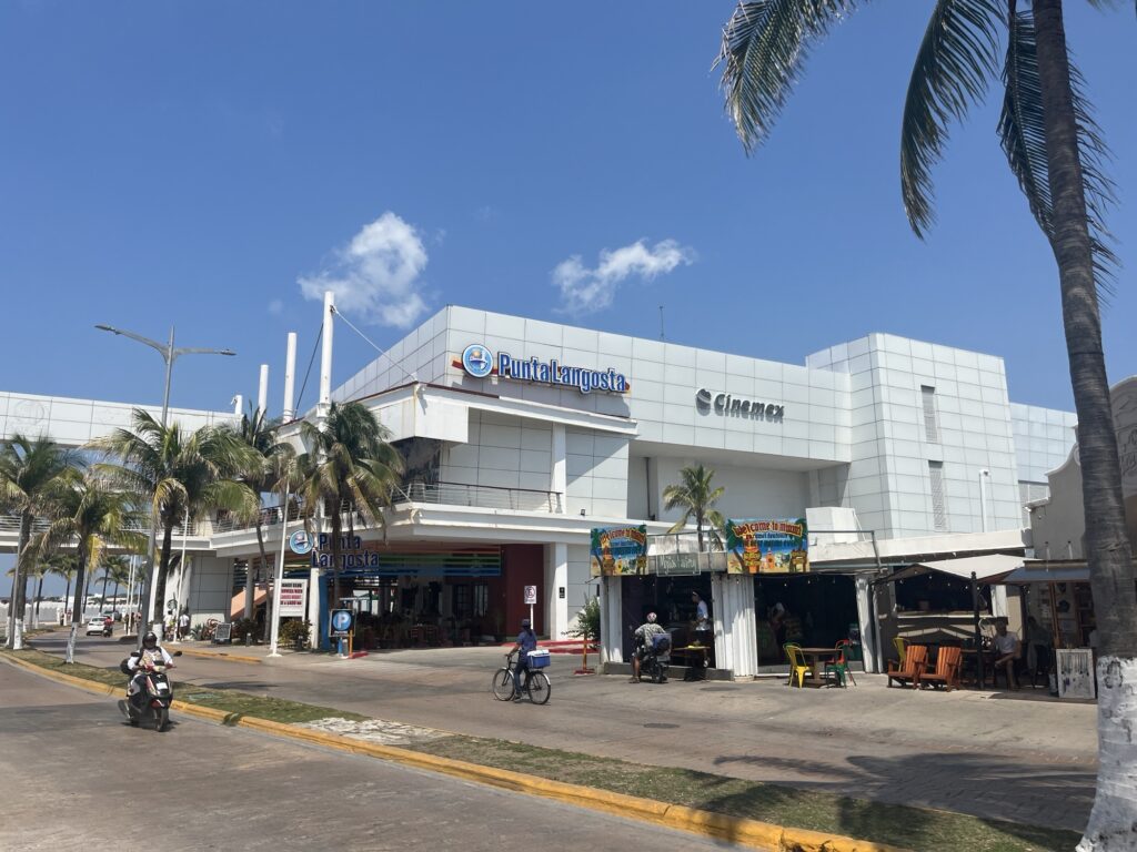 Punta Langosta port shopping mall in Cozumel, Mexico