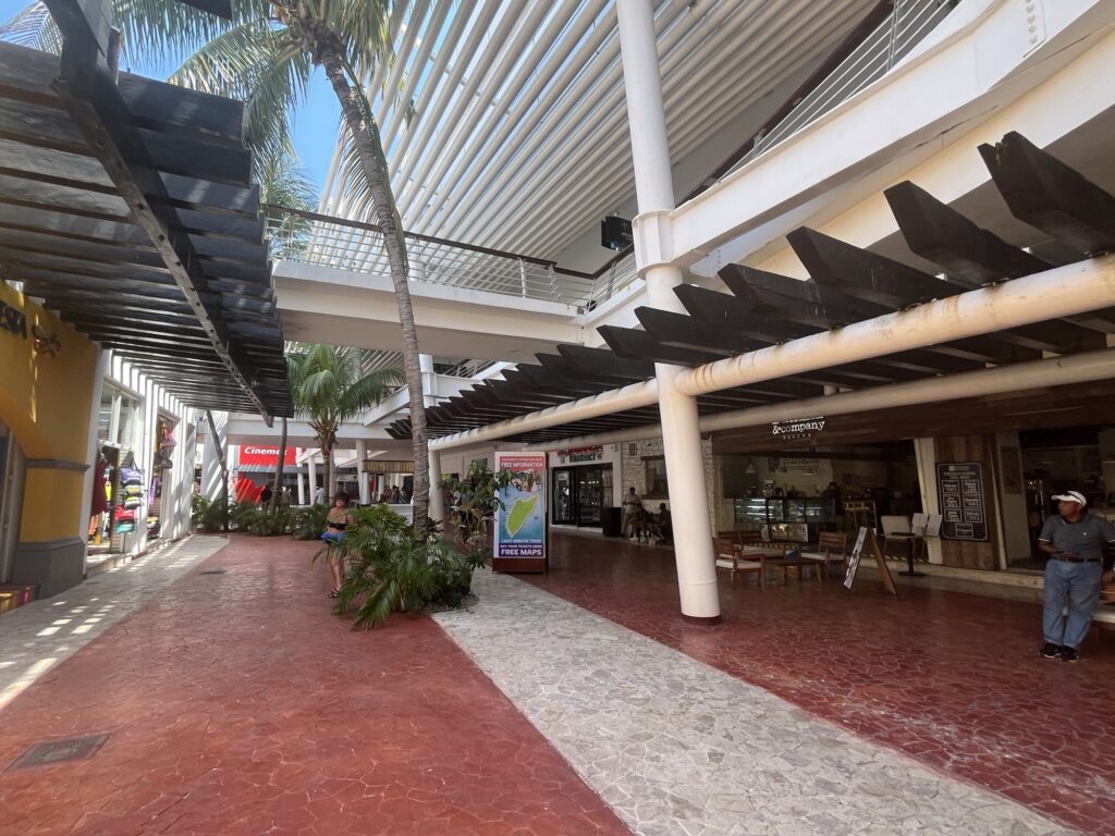 Punta Langosta port shopping mall in Cozumel, Mexico