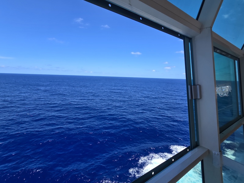 A beautiful day at sea onboard Royal Caribbean's Independence of the Sea