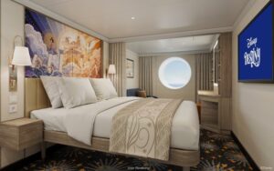 Disney Destiny's Oceanview Stateroom