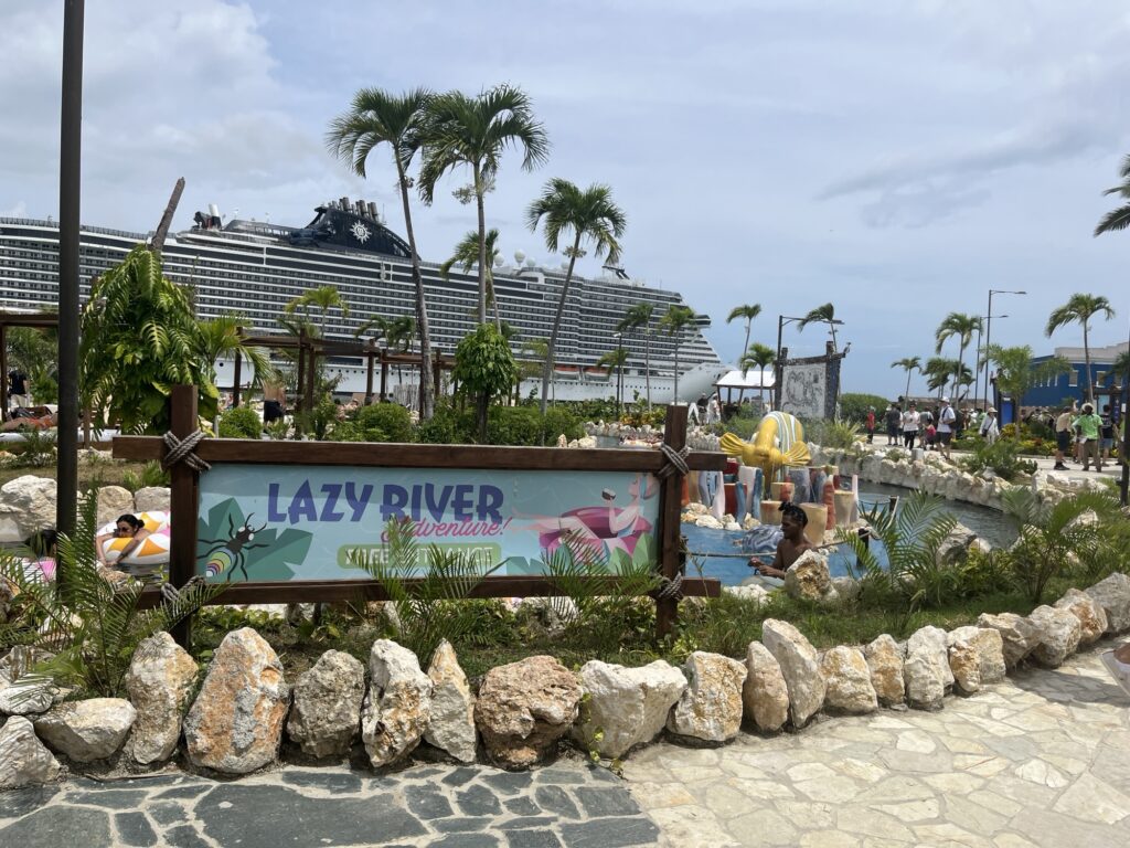 Lazy River and Pools at Taino Bay Cruise Port in Puerto Plata, Dominican Republic