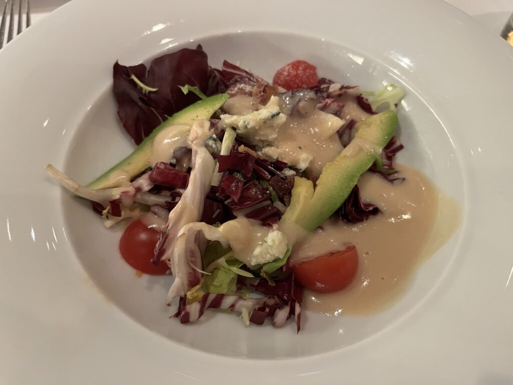 Cobb Salad from the Main Dining Room on Norwegian Sky