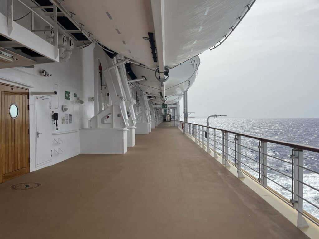 Promenade Deck on Norwegian Sky