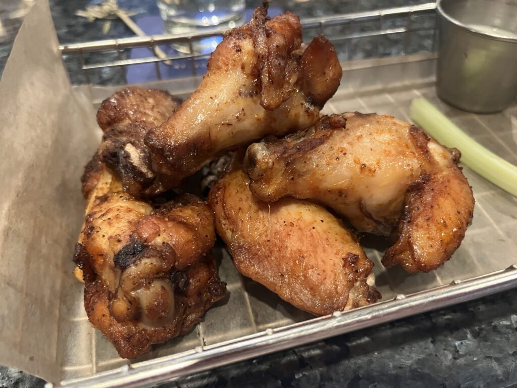 Roasted Chicken Wings from The Local on Norwegian Sky