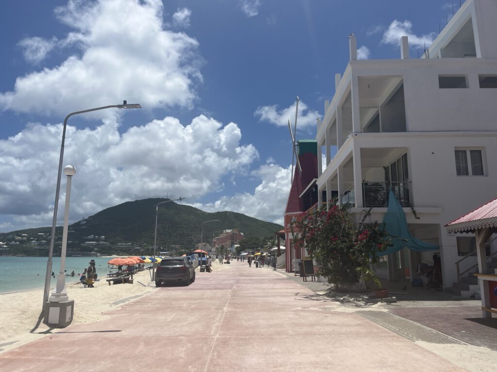 The Boardwalk in St. Maarten