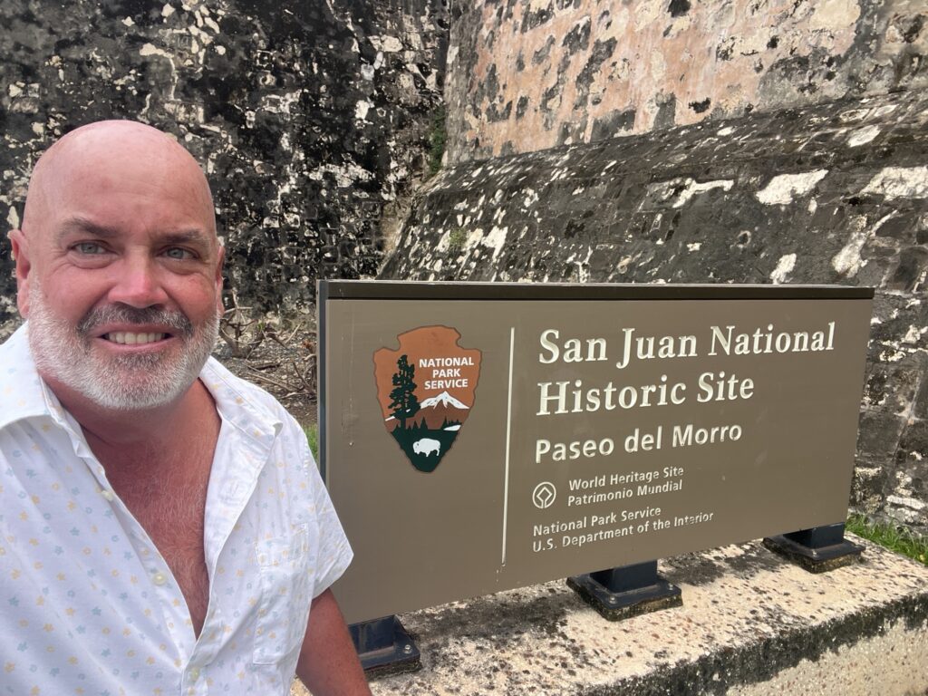 Visiting El Morro in San Juan