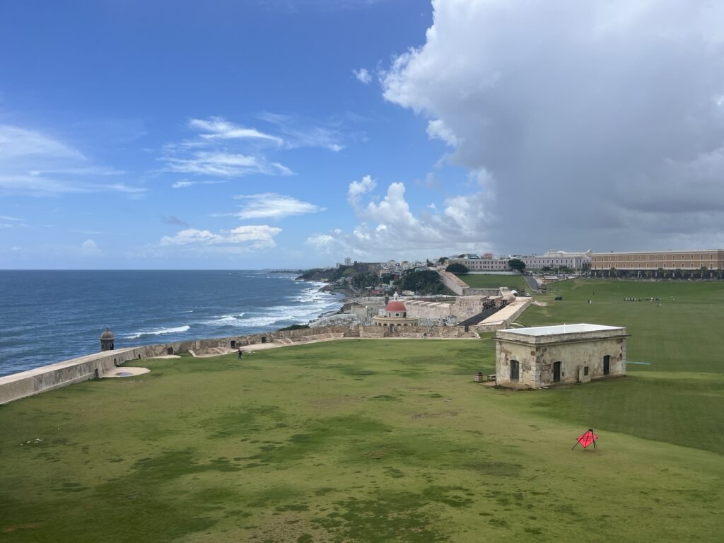 Visiting El Morro in San Juan