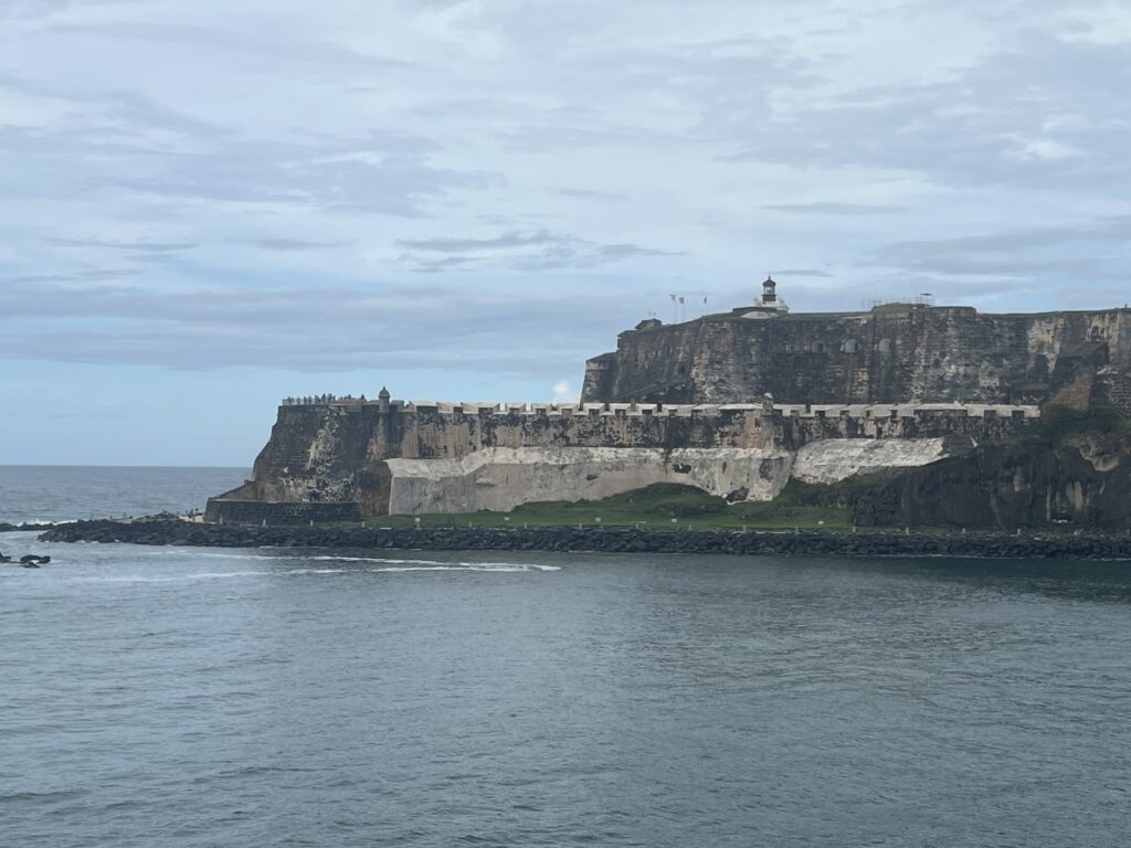 Visiting El Morro in San Juan