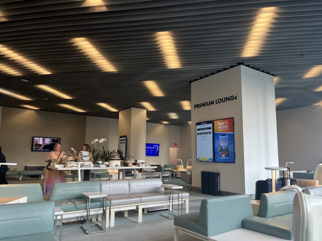 Premium+ Lounge at Brightline's Miami Central Station