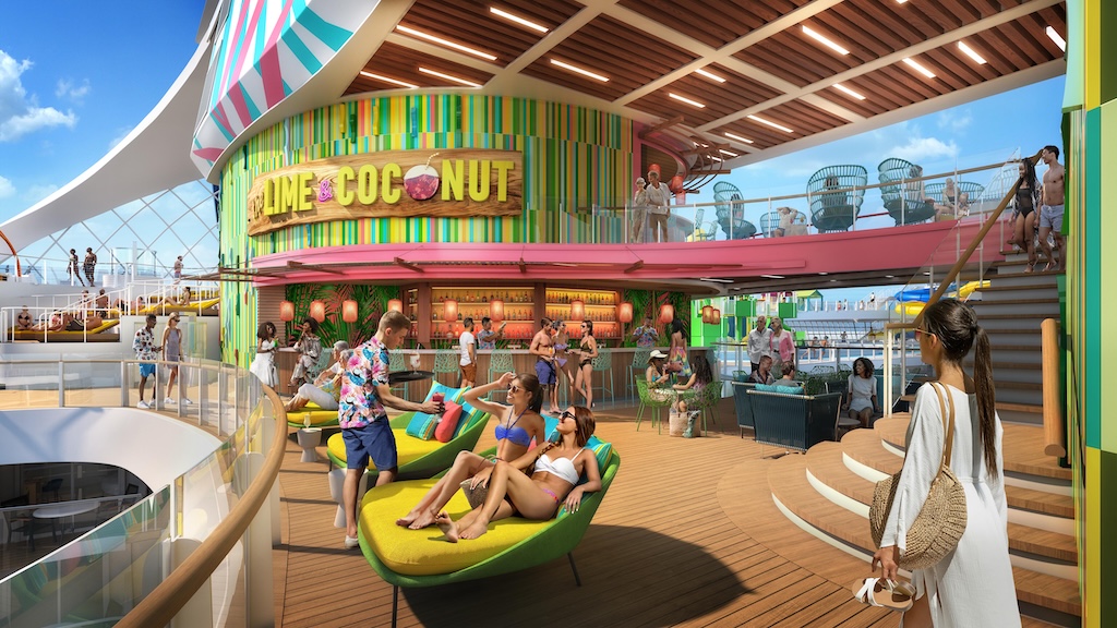 The Lime and Coconut on Utopia of the Seas