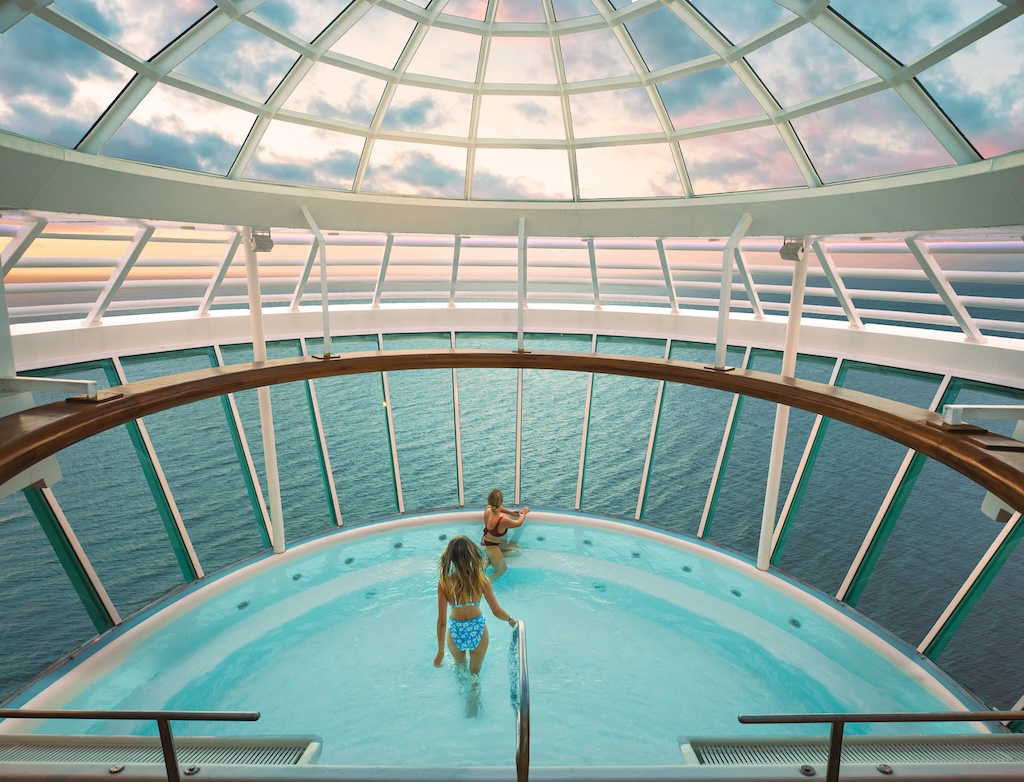 Adults only Solarium on Allure of the Seas