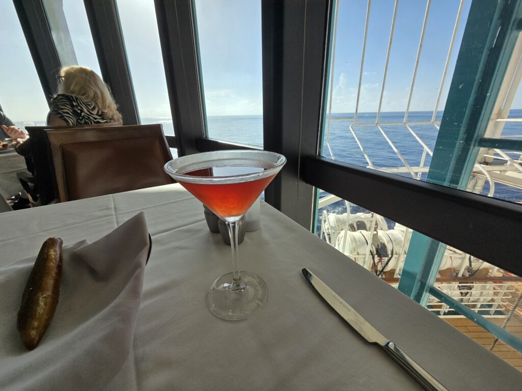 Buffalo Trace Manhattan from Chops Grille on Grandeur of the Seas