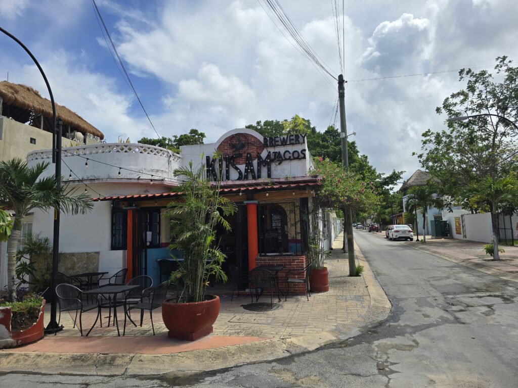 Kusam Brewing in Cozumel, Mexico