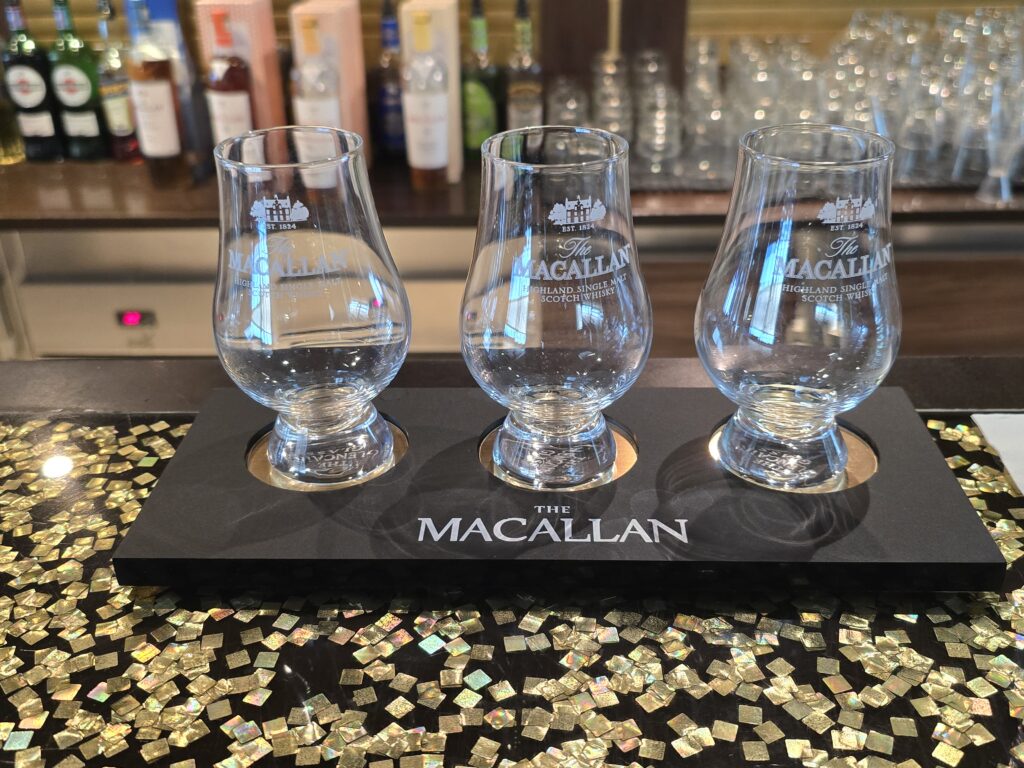 Macallan Tasting on Royal Caribbean's Grandeur of the Seas