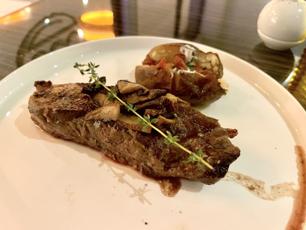 New York Strip from Fahrenheit 555 on Carnival Vista