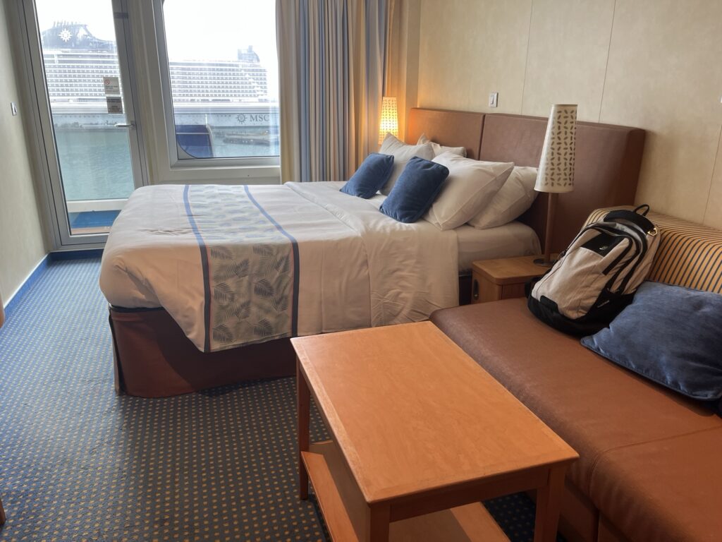 Balcony stateroom 8336 on Carnival Vista