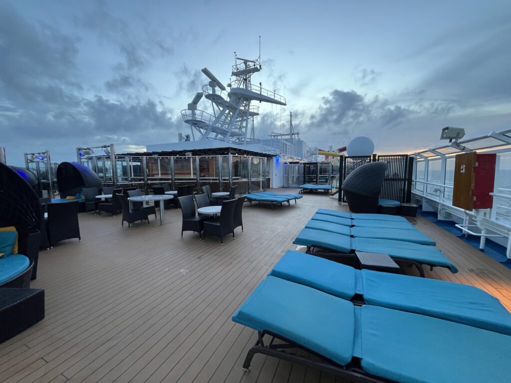 Serenity Deck on Carnival Vista