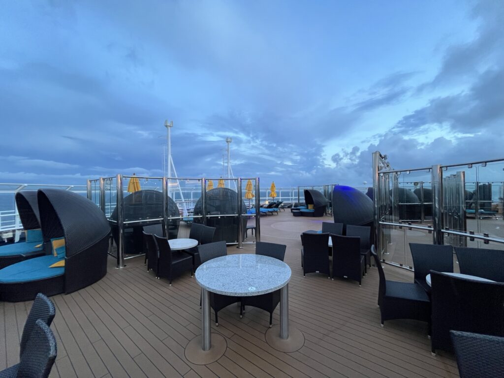 Serenity Deck on Carnival Vista