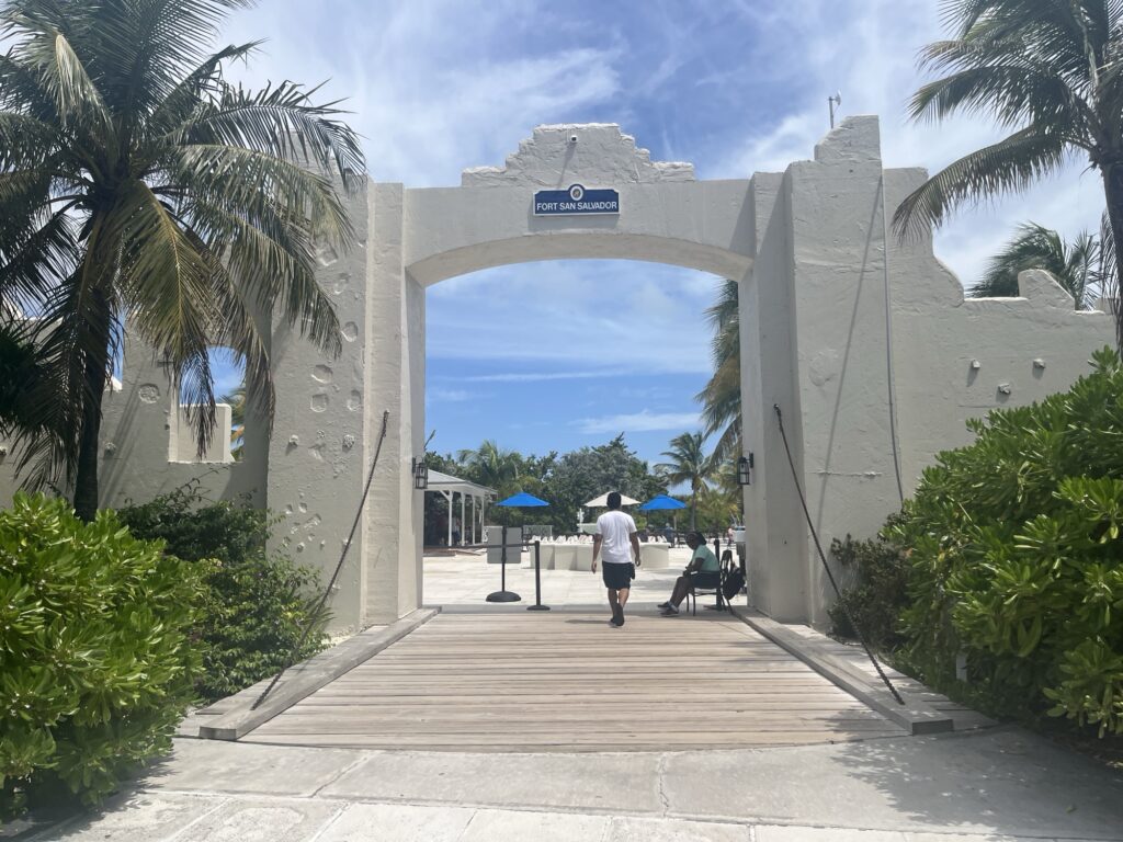 Entrance to Half Moon Cay