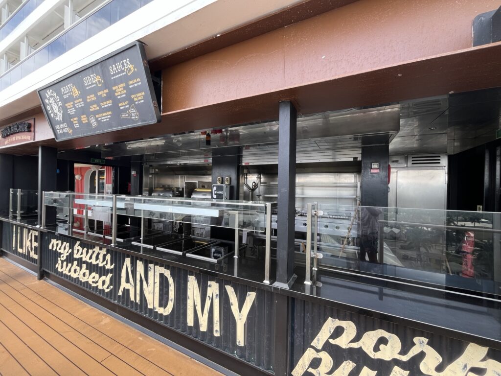 Guy's Pig and Anchor on Carnival Vista