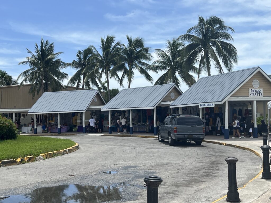 Shops in Freeport, Bahamas