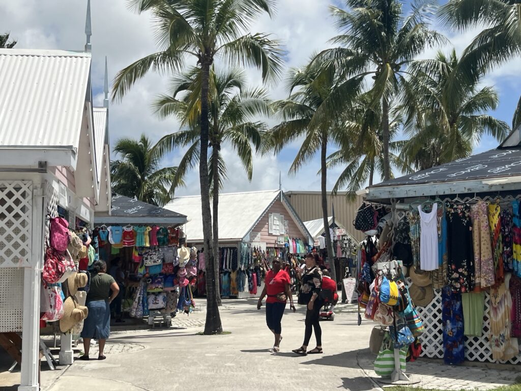 Shops in Freeport, Bahamas