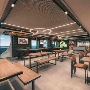 The Loft Bar on MSC World America