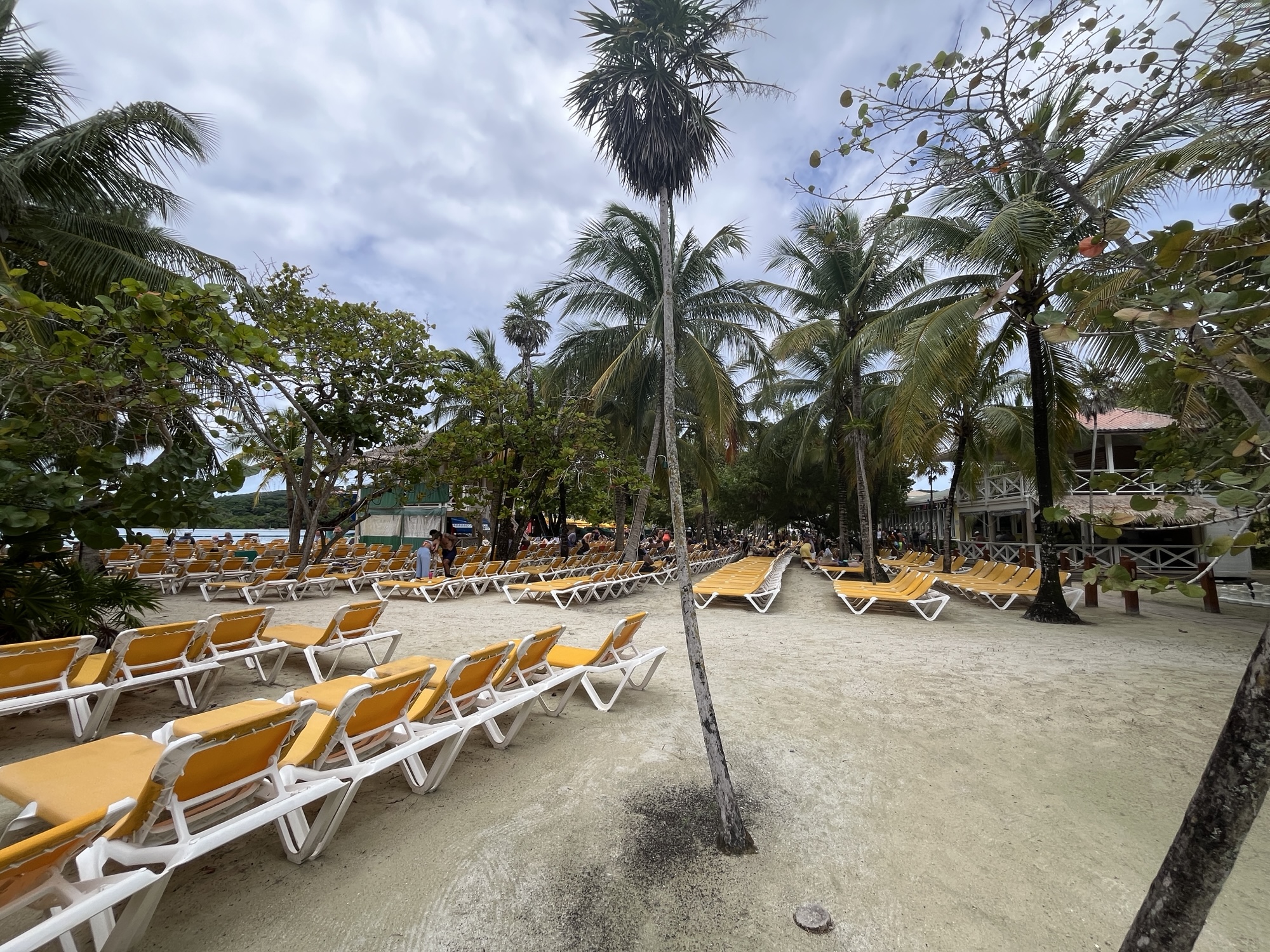 Beach Chairs on Mahogany Beach