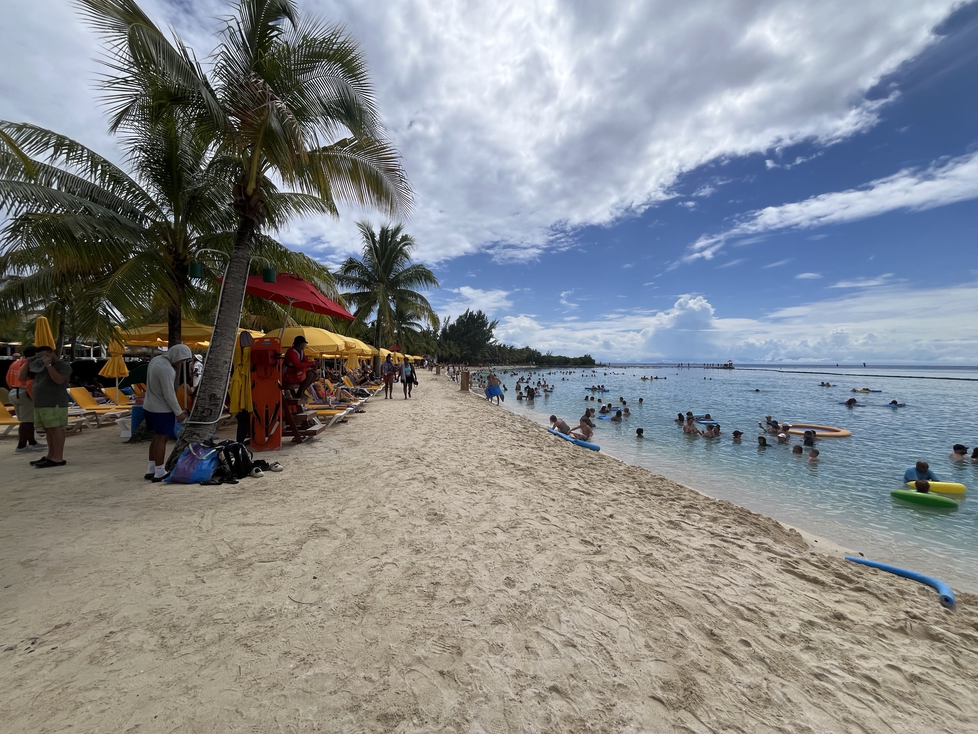 The beach at Mahogany Bay