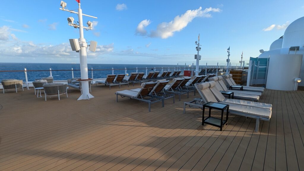 Concierge Private Sun Deck on Disney Dream