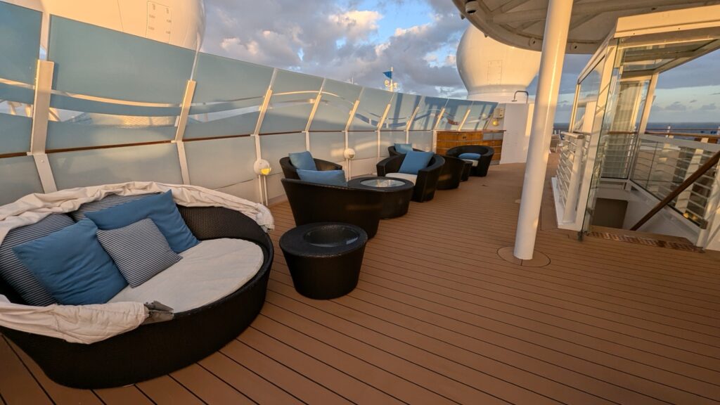 Concierge Private Sun Deck on Disney Dream