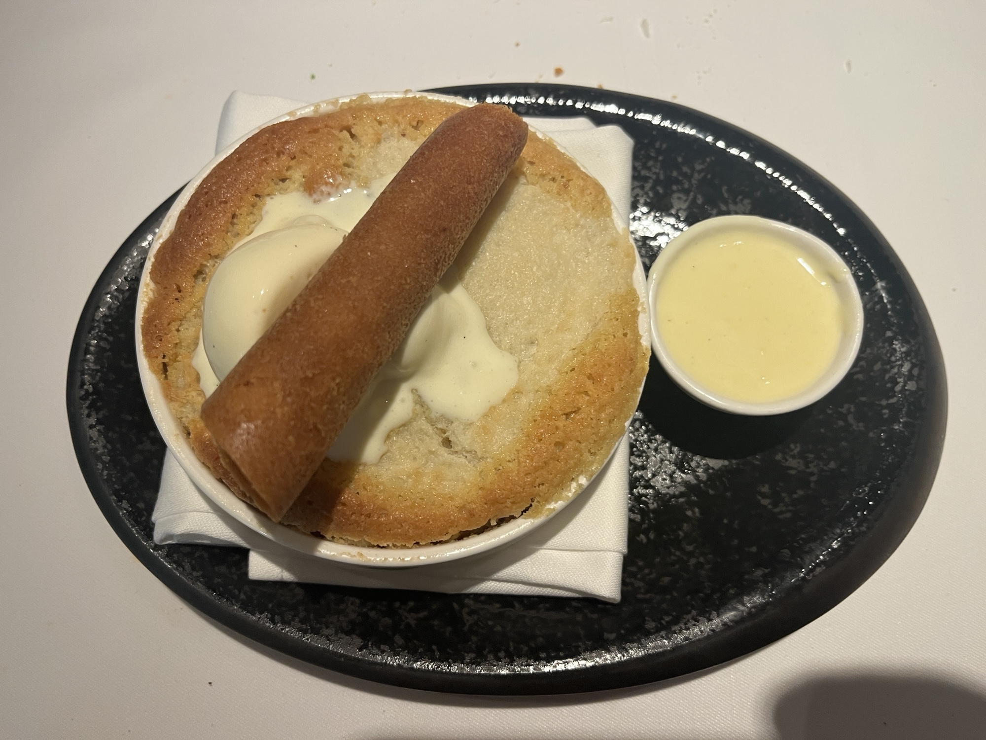 Bread Pudding from Rudi's Seagrill on Carnival Celebration