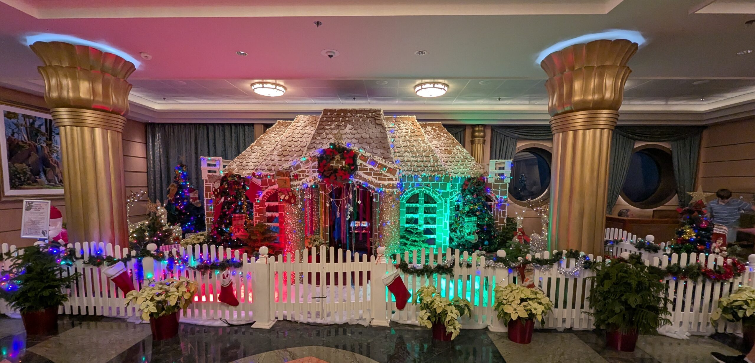 Gingerbread House on Disney Fantasy