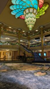 Atrium of the Disney Fantasy